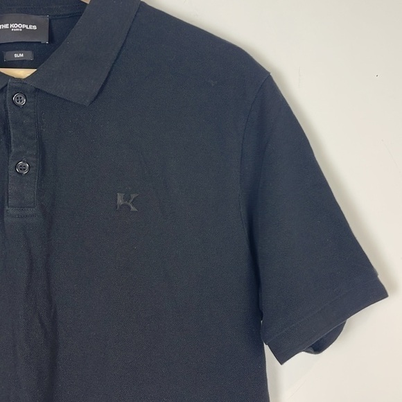 The Kooples black polo shirt size extra large - Picture 4 of 9